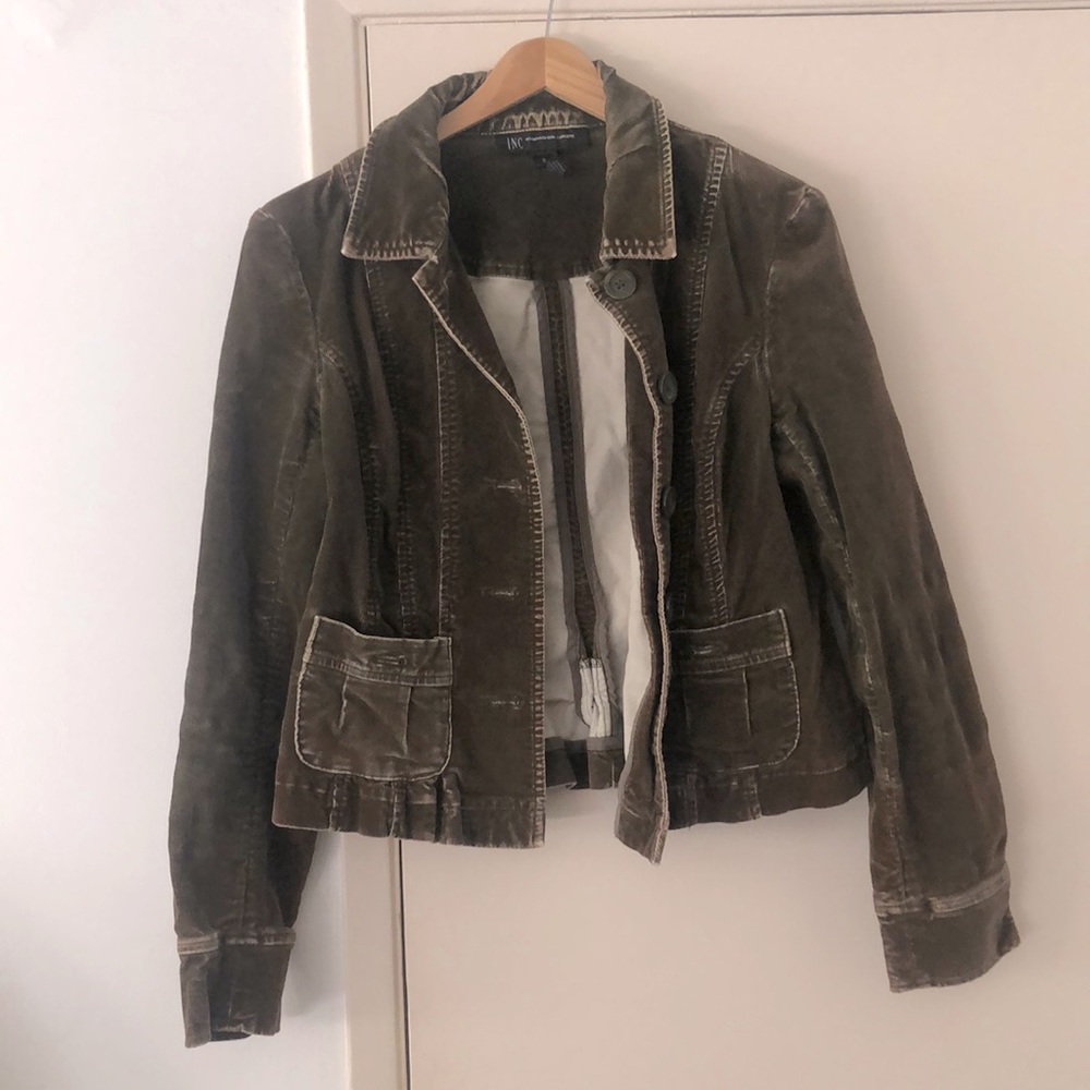 Brown corduroy jacket